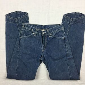 Levi's - 27M Unique Seamed Blue Jeans